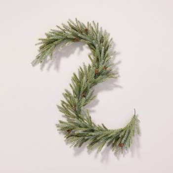 6' Faux Spruce & Pinecone Christmas Garland - Hearth & Hand™ with Magnolia