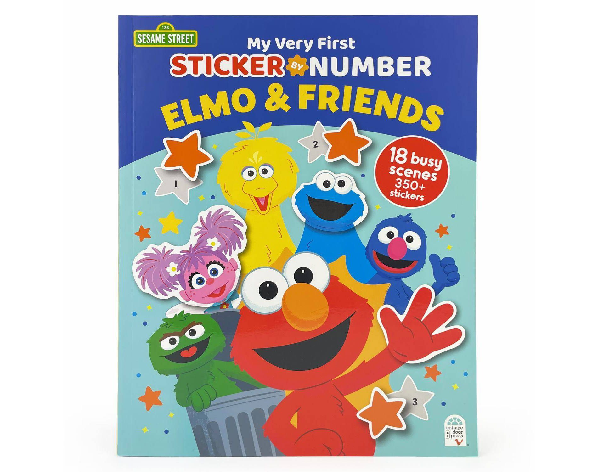 My Very First Sticker by Number Elmo & Friends (Paperback)