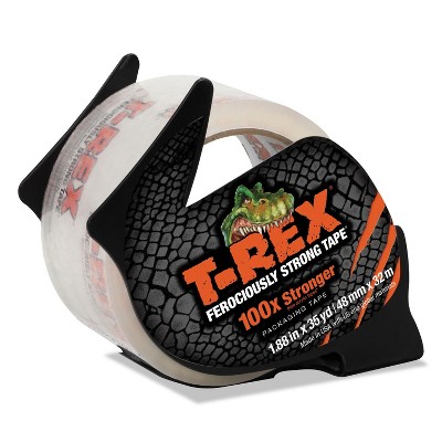 T-REX Packaging Tape 1.88" x 35 yds Crystal Clear 284713