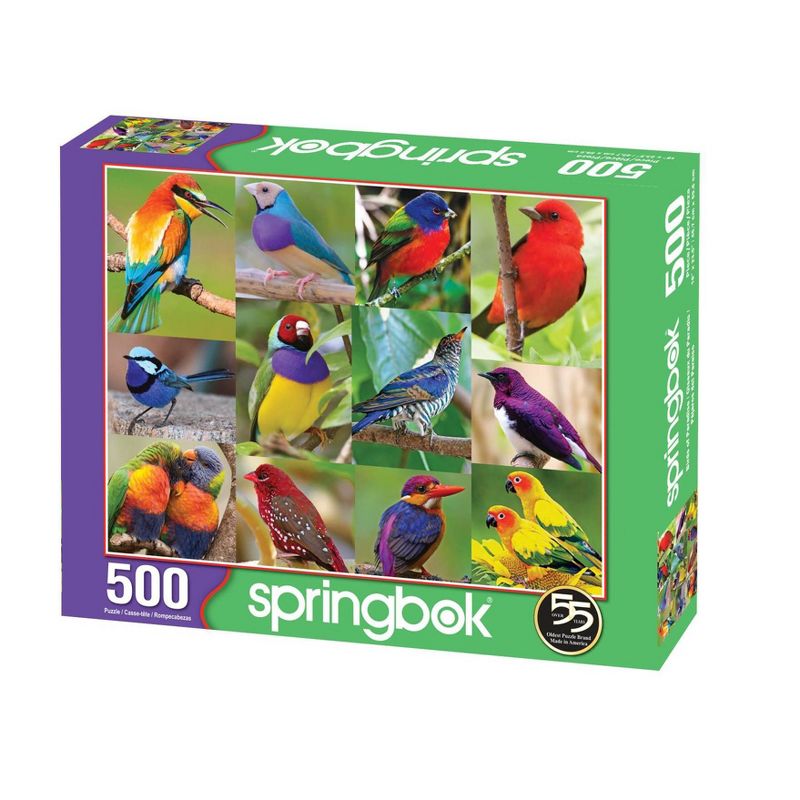 Springbok Spring and Summer: Birds of Paradise Jigsaw Puzzle - 500pc, 1 of 5