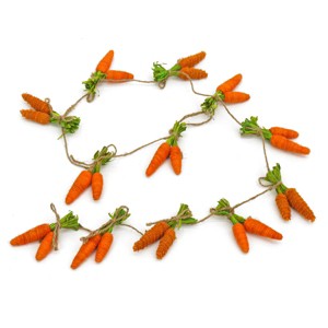 64" String of Carrots Garland - 1 of 4