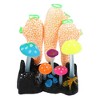 Unique Bargains Silicone Fluorescence Floating Aquarium Mushroom Coral Fish Tank Decoration - image 3 of 4