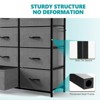 NicBex Fabric Dresser with Drawers,Storage Organizer Chest of Drawers with Metal Frame and Wood Top,Dressers for Bedroom,Closet,Living Room - 3 of 4