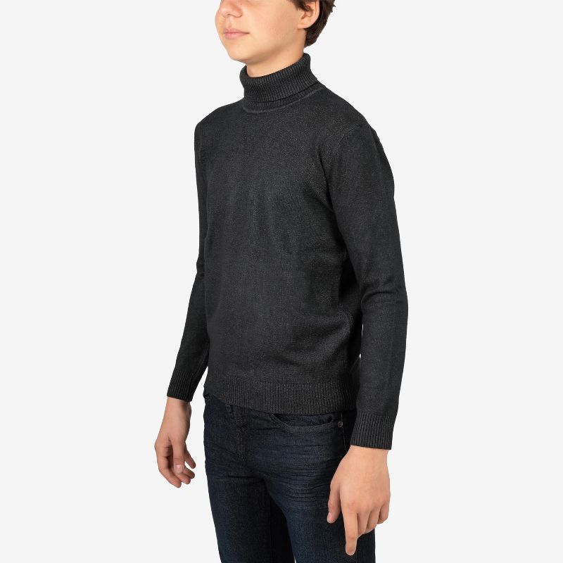 X RAY Boy's Basic Turtleneck Sweater, 3 of 7