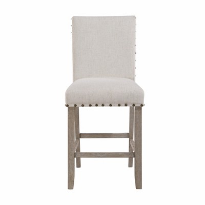 40.24"MARIAN WHITE BAR STOOL (KIT OF 2)