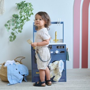 Play Kitchen 9 Pc Teamson Kids Little Chef Lake Tahoe Kitchen Playset, Toddler Toy, Real-World Learning, 3+ Years - 1 of 4