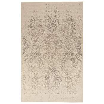 Modern Abstract Traditional Damask Casual Indoor Area Rug by Blue Nile Mills