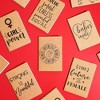 Paper Junkie 12-Pack Women Empowerment Kraft Journal Bulk, 4" x 5.7" Pocket Lined Notebook, Feminist Gifts - 3 of 4