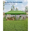Pop-Up Canopy, Foldable Outdoor Sunshade Shelter, One-Push Setup Tent for Events, Parties, Camping and Commercia - 3 of 4