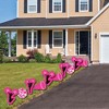 Big Dot of Happiness We've Got Spirit - Cheerleading - Pom-Pom & Megaphone Lawn Decor - Outdoor Birthday Party or Cheer Party Yard Decorations - 10 Pc - 3 of 4