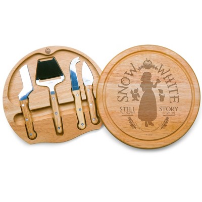 Toscana Disney Snow White Circo Cheese Charcuterie Cutting Board and Tools Set
