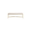 Meridian Furniture,Valley Chenille Fabric Bench - 3 of 4