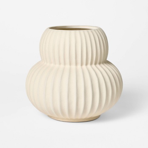 Ceramic Sandy Glaze Vase - Threshold™ Designed With Studio Mcgee: Hand ...