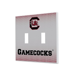 NCAA SEC Universities Linen Hidden-Screw Light Switch Plate for Double Toggle - 1 of 4