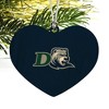 Drew University Primary Logo Heart Love Wood Christmas Tree Holiday Ornament - 2 of 3