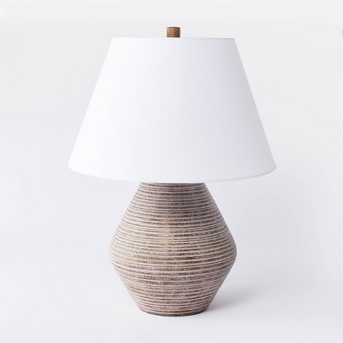 Assembled Table Lamp Tan - Threshold™ Designed With Studio Mcgee :