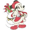 Men's Mickey & Friends Santa Mouse T-Shirt - 2 of 4