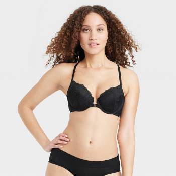 Women's Superstar Lightly Lined T-shirt Bra - Auden™ Black 48dd : Target