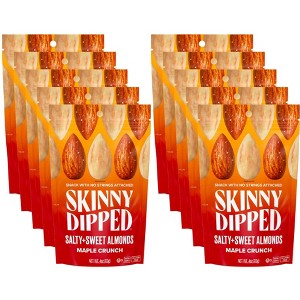 Skinnydipped Salty and Sweet Almonds Maple Crunch - Case of 10/4 oz - 1 of 4