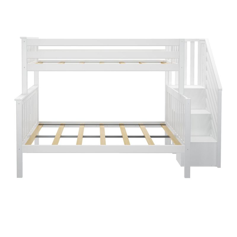 Max & Lily Twin over Full Staircase Bunk Bed, 4 of 9