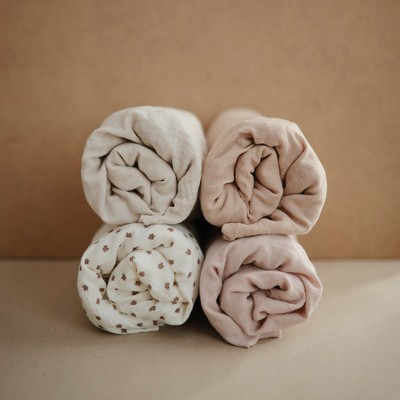 Extra Soft Muslin Changing Pad Cover in Sun Pattern