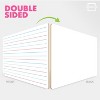 SCRIBBLEDO Ruled Lined Dry Erase Board 9"x12" Pack of 10 - 2 of 4