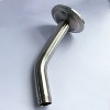 DOMETOUR Shower Arm with Flange, 1/2 NPT Tapered Threads, Rain Shower Head Arm, Wall Mount Shower Extension Arm - 4 of 4