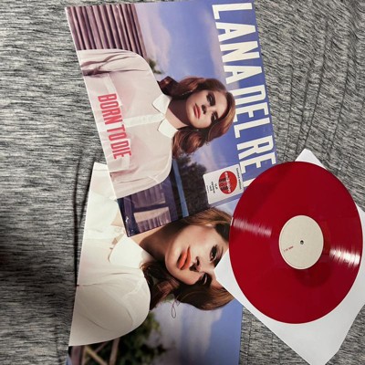 Lana Del Rey - Born To Die Record Bowl [TRANSLUCENT RED SPLATTERED Vinyl]  Classic Rock / Synth-Pop 12 Vinyl Collectible / Wall Decor