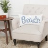 C&F Home 12" x 24" Octopus Tentacles "Beach" Beaded Accent Throw Pillow - 3 of 4