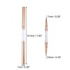 Unique Bargains Nylon DIY Manicure Double Ended Nail Art Brush Rose Gold Tone 1 Pc - image 4 of 4