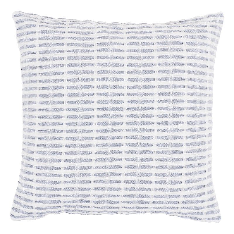 KAF Home Pleated Please throw pillow  with feather filled insert,  20" X 20", 1 of 5