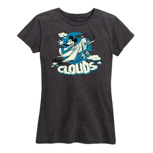 Women's - Disney - Above The Clouds Short Sleeve Graphic T-Shirt - 1 of 4