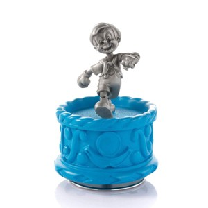 Royal Selangor Hand Finished Disney Music Carousels Collection Pewter Pinocchio Music Carousel - 1 of 4