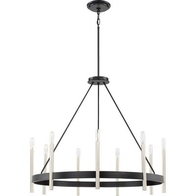Anthem Mystic Black 9-Light Candle-Style Chandelier