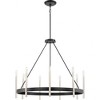 Quoizel Lighting Anthem 9 - Light Chandelier in  Mystic Black - 3 of 4