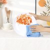 Unique Bargains Cotton Cute Pattern Lint Free Kitchen Towels Blue - 3 of 4