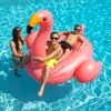 Swimline 78" Water Sports Inflatable Giant Flamingo Swimming Pool 1-Person Ride-On Float Toy - Pink - 2 of 4