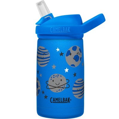 Image of CamelBak 12oz Eddy+ Kids' Vacuum Insulated Stainless Steel Water Bottle - Space Smiles
