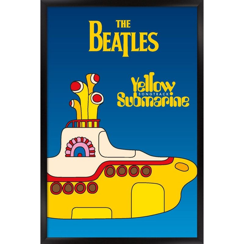 Trends International 24X36 The Beatles - Yellow Submarine Framed Wall Poster Prints, 1 of 7