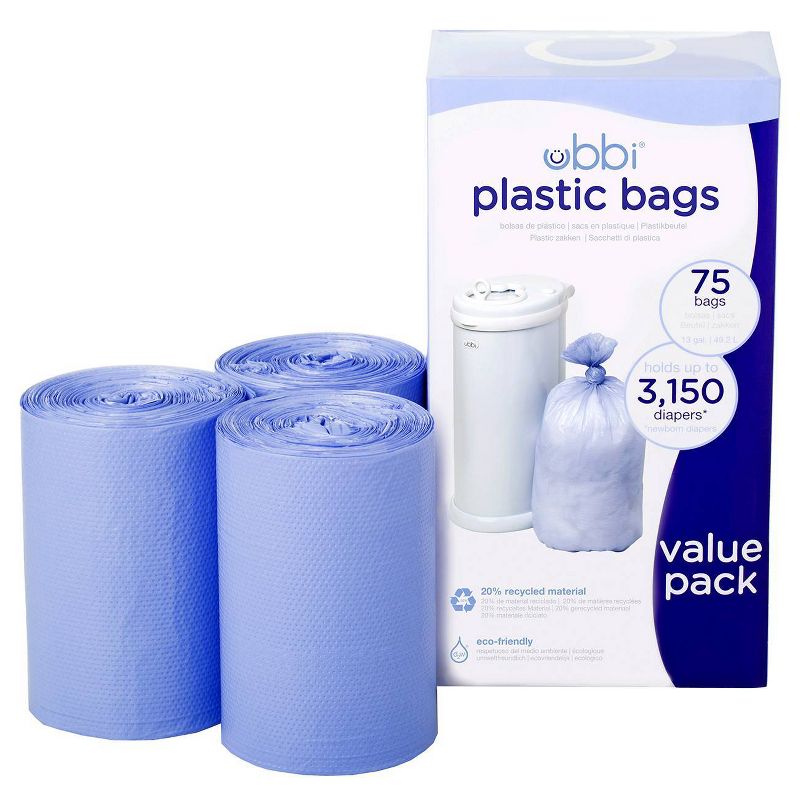 Ubbi Plastic Diaper Pail Bags, 4 of 5