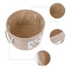 REGALWOVEN Cotton Collapsible Lightweight Spacious Storage Bin 13*8.1in 3 Pcs - 3 of 4