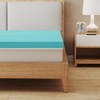 3 in. Gel Memory Foam Mattress Topper- Breathable & Supportive - 2 of 4