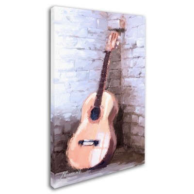 Trademark Fine Art -The Macneil Studio 'Guitar' Canvas Art - 16''x24''