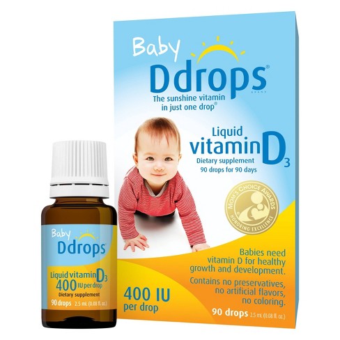 Ddrops Baby Vitamin D Liquid Drops 25ml