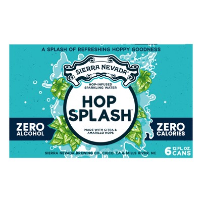 Sierra Nevada Hop Splash Sparkling Hop Water - 6pk/12 fl oz Can
