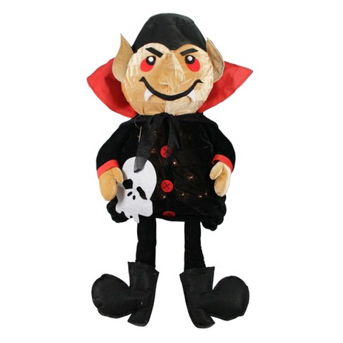 Northlight 35 Prelit Standing Creepy Count Dracula Vampire Halloween Decoration Black Red Target