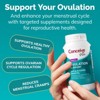Conceive Plus Ovulation Support Myo-Inositol & D-Chiro Inositol Supplement with Coq10, Folic Acid 120ct - 4 of 4