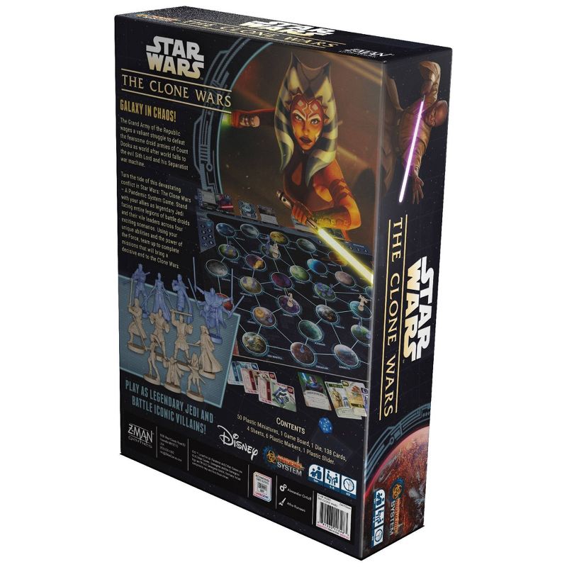 Pandemic Star Wars The Clone Wars Board Game, 2 of 7