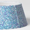 27" Christmas Iridescent Sequined Tree Collar White - Wondershop™ - 3 of 3