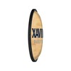College Basketball Hardwood Design Oval Slimline Lighted Wall Sign - 3 of 4